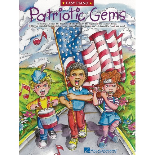 Patriotic Gems Easy Piano (Softcover Book)