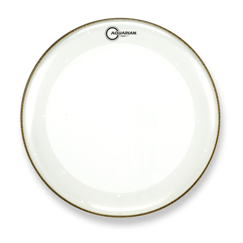 Aquarian FB24 Full Force Clear With Pad Drumhead