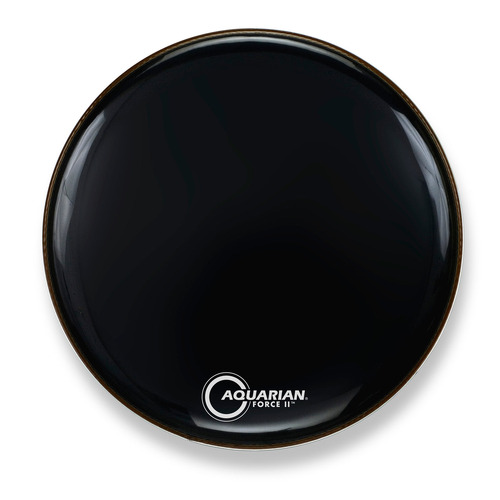 Aquarian FR24BK Full Force Resonant Black Drumhead