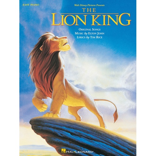 Lion King Vocal Selections Easy Piano (Softcover Book)