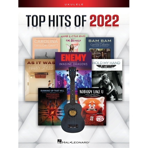Top Hits of 2022 for Ukulele Songbook