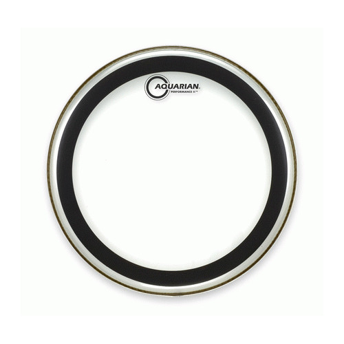 Aquarian PF28B Performance II 2Ply Clear Drumhead