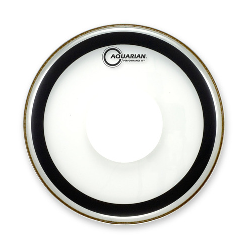Aquarian PFPD18B Perf.II 2Ply Clear With Power Dot Drumhead
