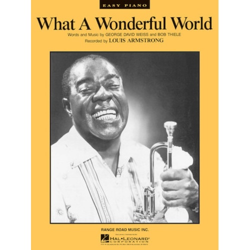 What A Wonderful World Easy Piano S/S