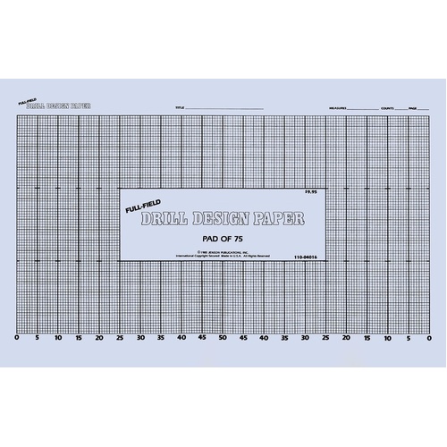 Drill Design Paper Full Field Marching Band 