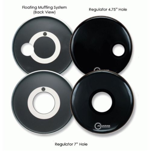 Aquarian RSM26W Regulator Small White Drumhead