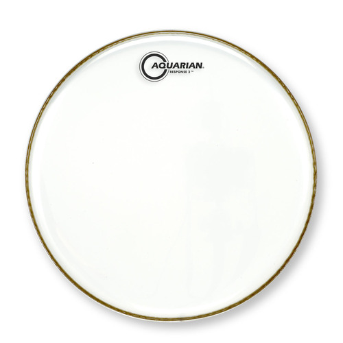 Aquarian RSP2-18B Response 2 2Ply Clear Drumhead