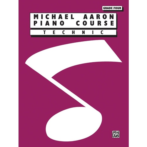 Aaron Piano Course Technic Grade 4 Sheet Music