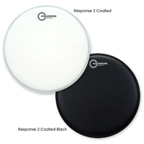 Aquarian TCRSP2-22B Response 2 2Ply Coated Drumhead