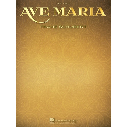 Ave Maria Ep S/S F Major Easy Piano (Softcover Book)