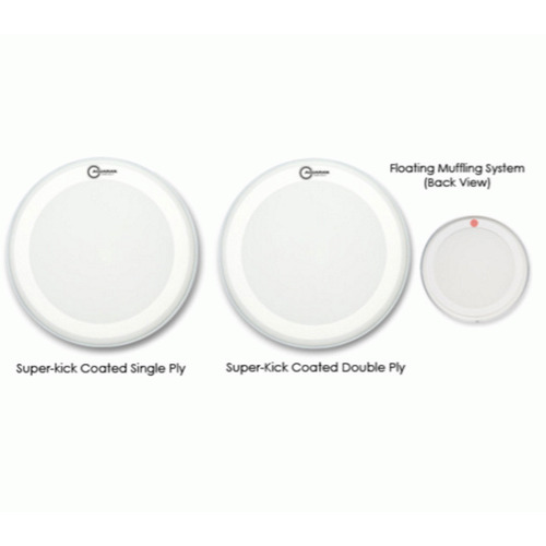 Aquarian Tcskii28 Super-Kick Coated 2-Ply -Size - 28"