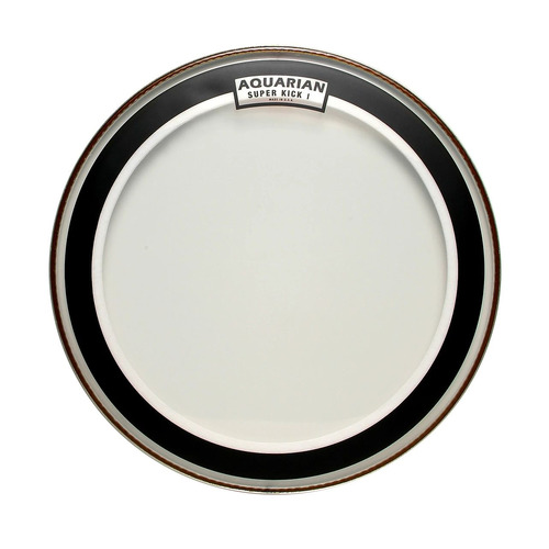 Aquarian SKP22BK Super Kick 1 Paks Drumhead