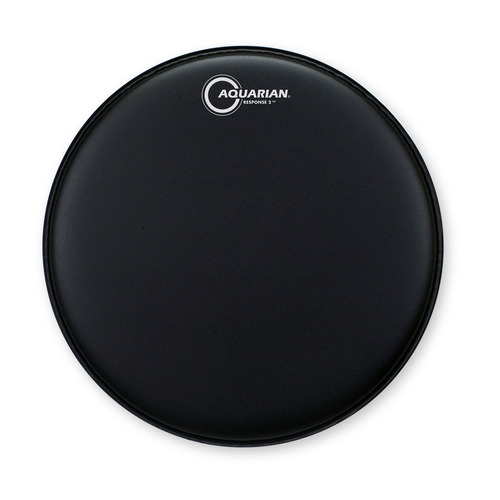 Aquarian TCRSP2-15BK Response2 Tex-Coated Drumhead