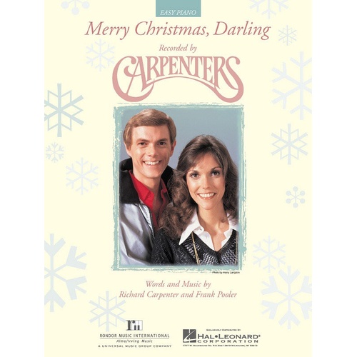 Merry Christmas Darling Easy Piano S/S (Sheet Music)