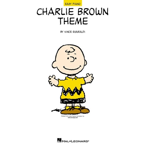 Charlie Brown Easy Piano (Softcover Book)