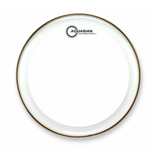 Aquarian NOS13 New Orleans Special Batter Drumhead with Power Dot, 10 Mil, Single Ply, Medium Weight