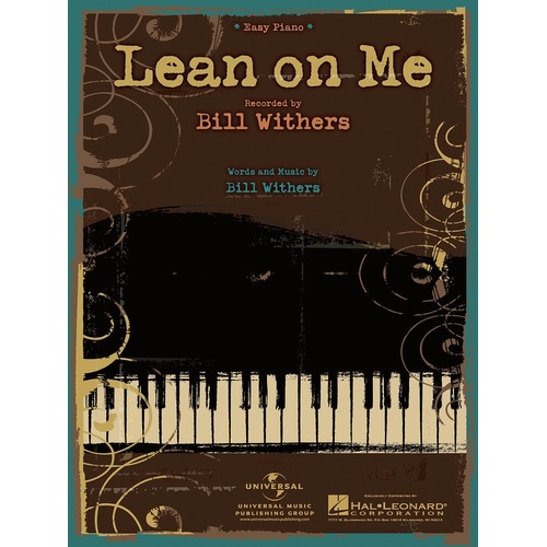 Lean On Me Easy Piano S/S (Sheet Music)
