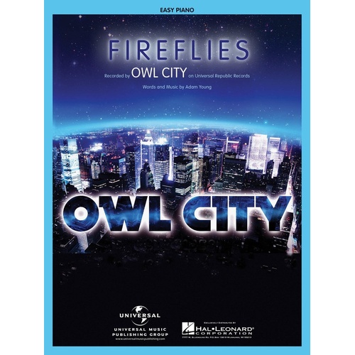 Fireflies S/S Easy Piano (Softcover Book)