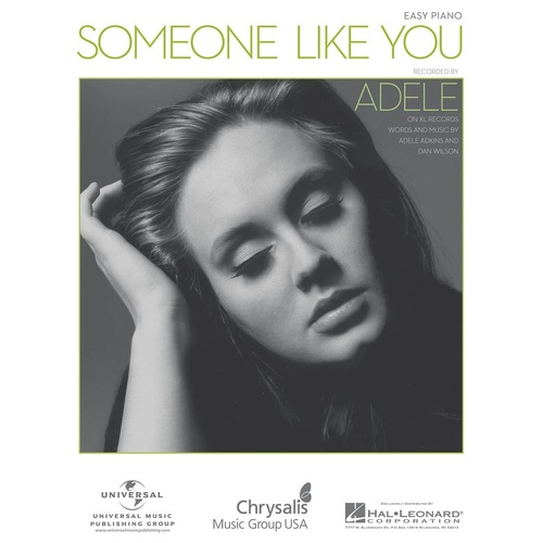 Someone Like You Easy Piano S/S (Sheet Music)
