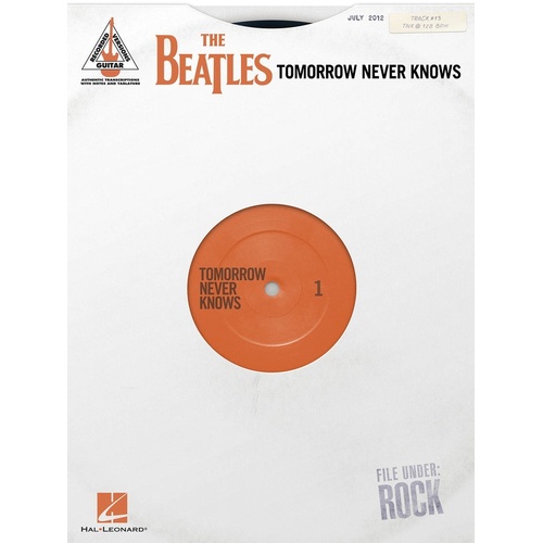 Tomorrow Never Knows Guitar TAB Rv (Softcover Book)