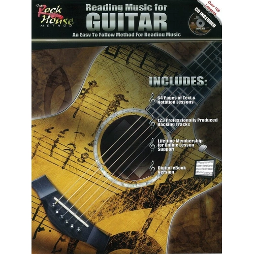 Reading Music for Guitar Book with CD