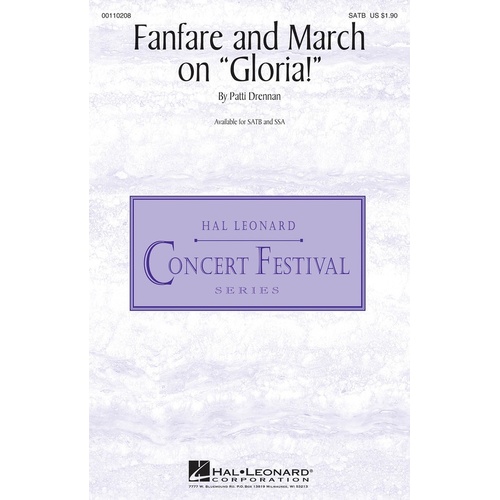 Fanfare And March On Gloria SATB (Octavo)