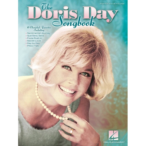 Doris Day Songbook PVG by Hal Leonard - 15 Favorites for Piano, Vocal & Guitar, 64 Pages