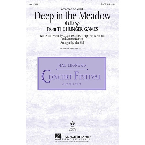 Deep In The Meadow (Hunger Games) SATB (Octavo)