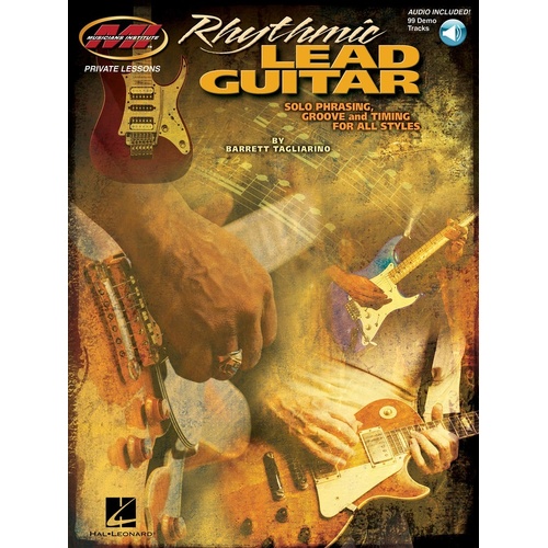 Rhythmic Lead Guitar Book/CD (Softcover Book/CD)
