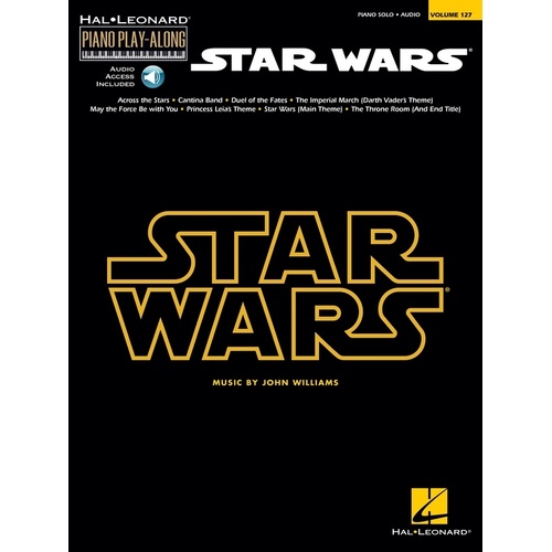 Star Wars Piano Playalong V127 Book/Online Audio 