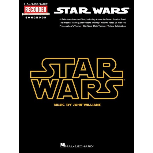 Star Wars Recorder with 15 Iconic Themes for Woodwind Instrument