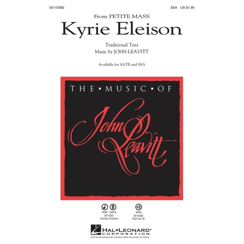 Kyrie Eleison SSA (Octavo)