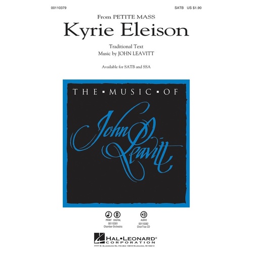 Kyrie Eleison Chamber Orch Accomp (Set of Parts)