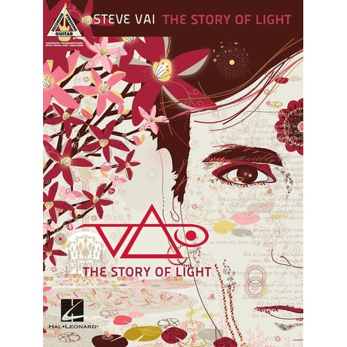 Steve Vai - The Story of Light Guitar Recorded Versions - TAB Book, 200 Pages