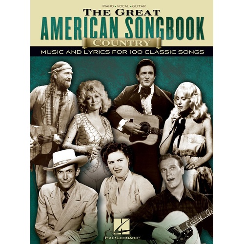 Great American Songbook Country PVG (Softcover Book)