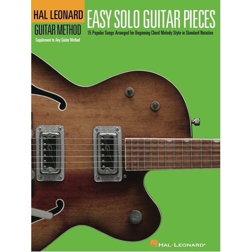 Easy Solo Guitar Pieces (Softcover Book)
