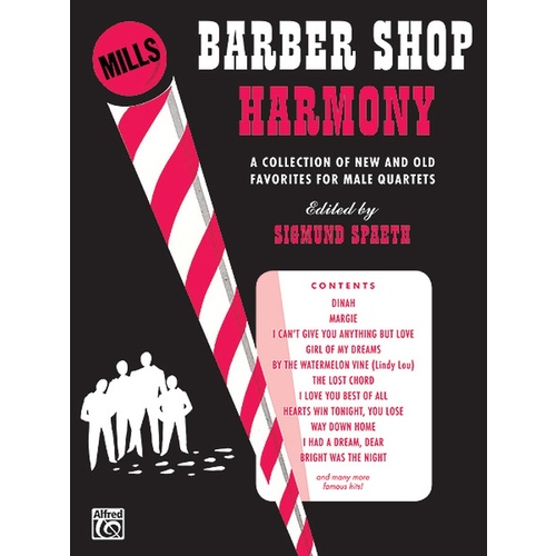 Barbershop Harmony TTBB Choral Sheet Music