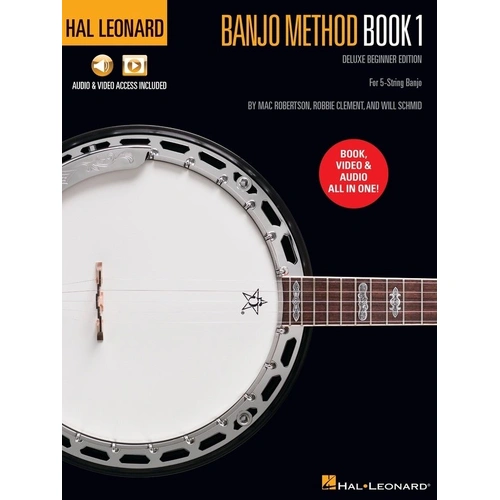 Hal Leonard Banjo Method Book 1 Deluxe Beginner Edition