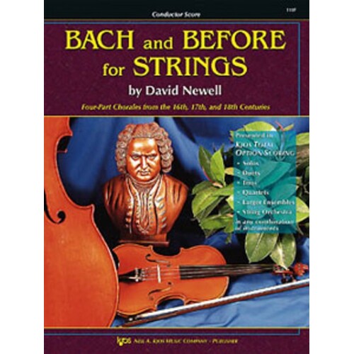 Bach And Before For Strings Score 