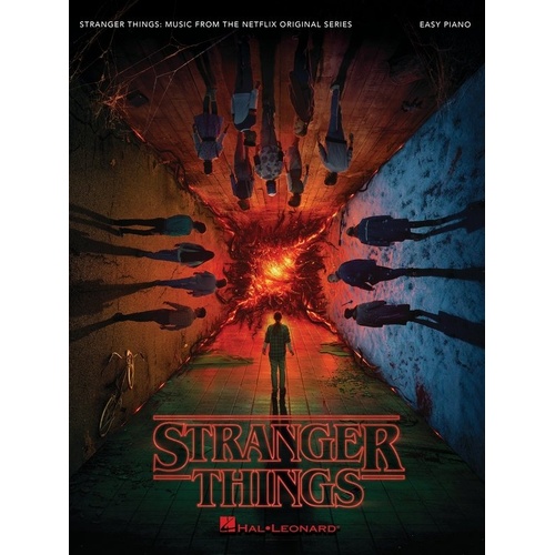 Stranger Things Easy Piano Songbook - Music from Netflix Series, 96 Pages, Includes Iconic Themes & 17 Pop Songs
