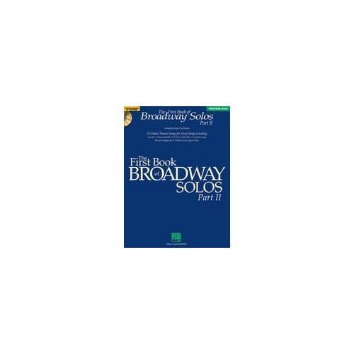 First Book of Broadway Solos II for Baritone/Bass with CD