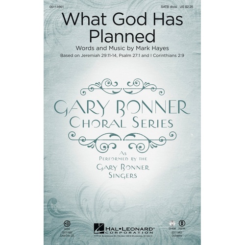 What God Has Planned SATB (Octavo)