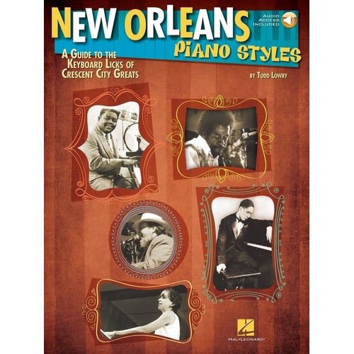 New Orleans Piano Styles Book/CD (Softcover Book/CD)