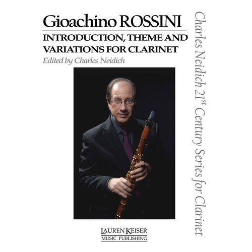 Introduction Theme And Variations clarinet/Piano (Softcover Book)