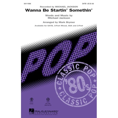 Wanna Be Startin Somethin 2Pt (Octavo)