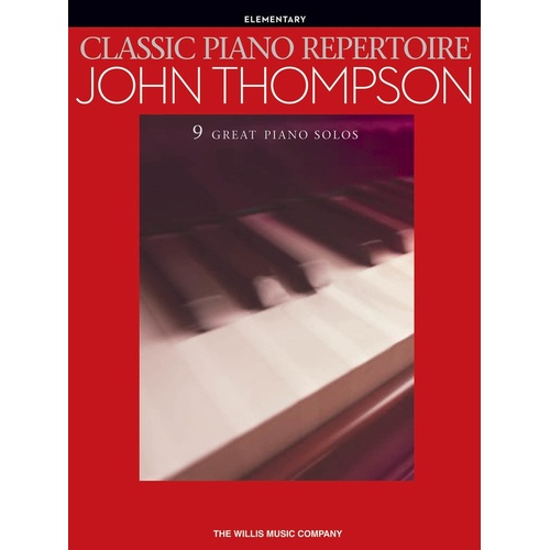 Classic Piano Repertoire Thompson Elementary (Softcover Book)