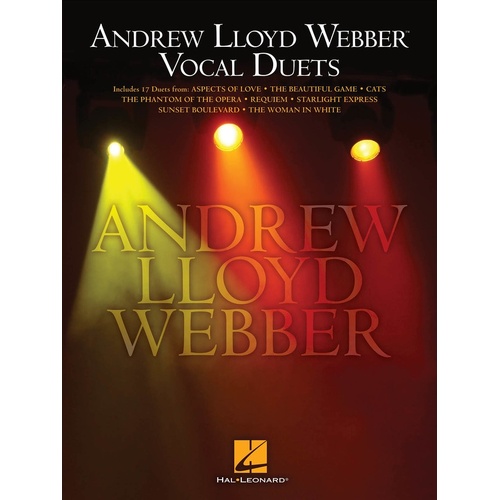 Andrew Lloyd Webber Vocal Duets (Softcover Book)
