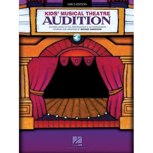Kids Musical Theatre Audition Girls Ed Book/CD (Softcover Book/CD)