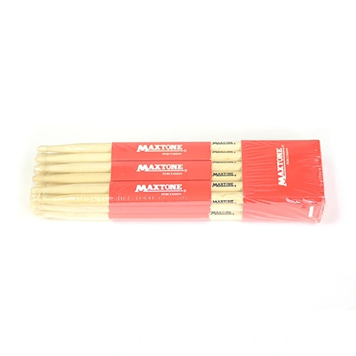 12-Pack 2B Drumsticks for Schools and Rock Drummers - Durable and Heavyweight