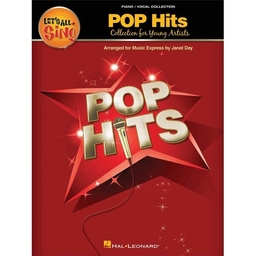 Let's All Sing Pop Hits Songbook for Piano & Vocal